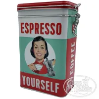 Puszka Espresso retro
