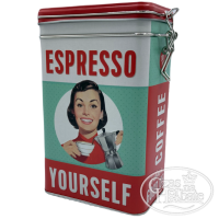 Retro Espresso Can