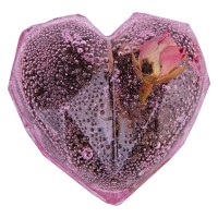 Tea bomb heart pink