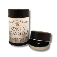 Sencha Japan style tin black