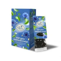 Box Earl grey niebieski kwiat