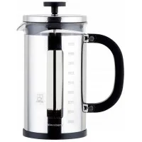 French press zaparzacz srebrny ciśnieniowy