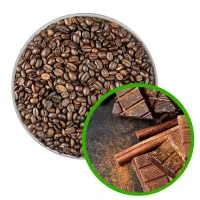 Kawa Chwile przy kominku