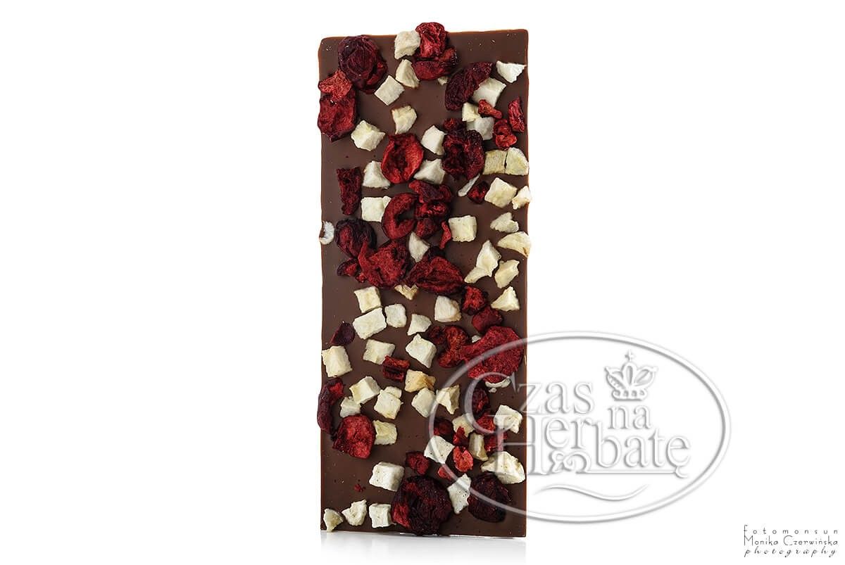 Czekolada z jabłkiem i wiśnią - obrazek 2