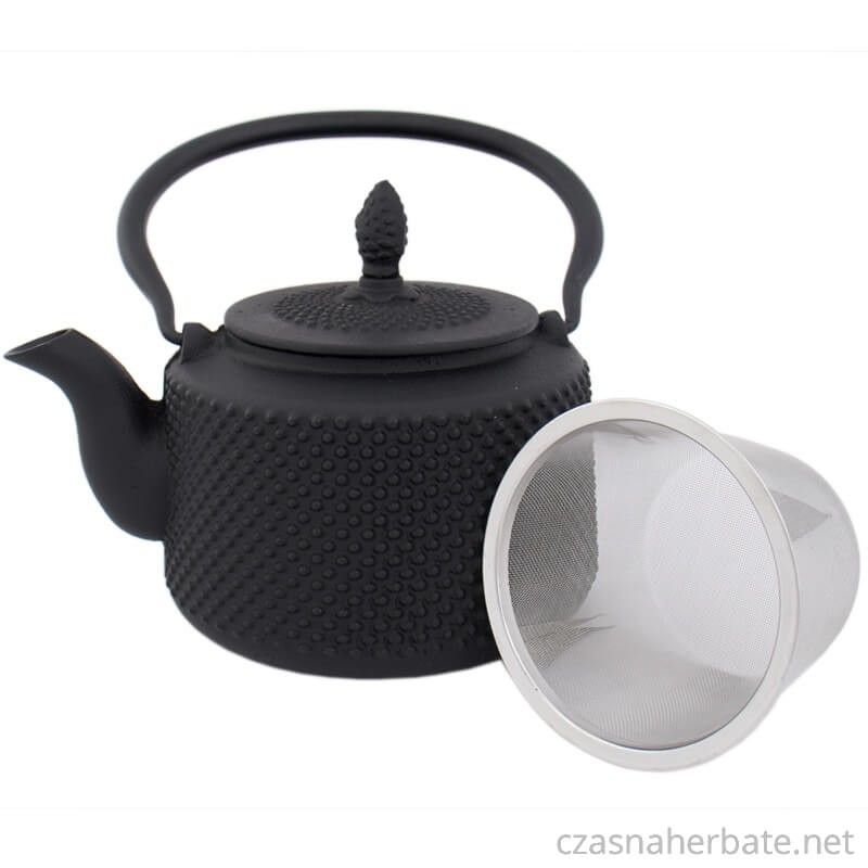 Cast iron jug black