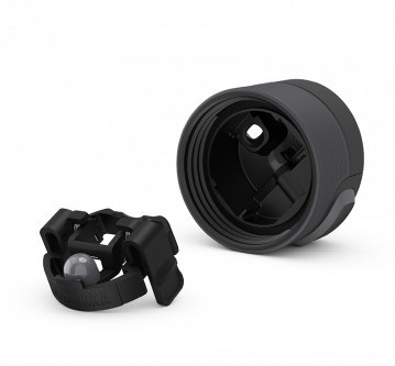 Czarna zakrętka do kubka termicznego