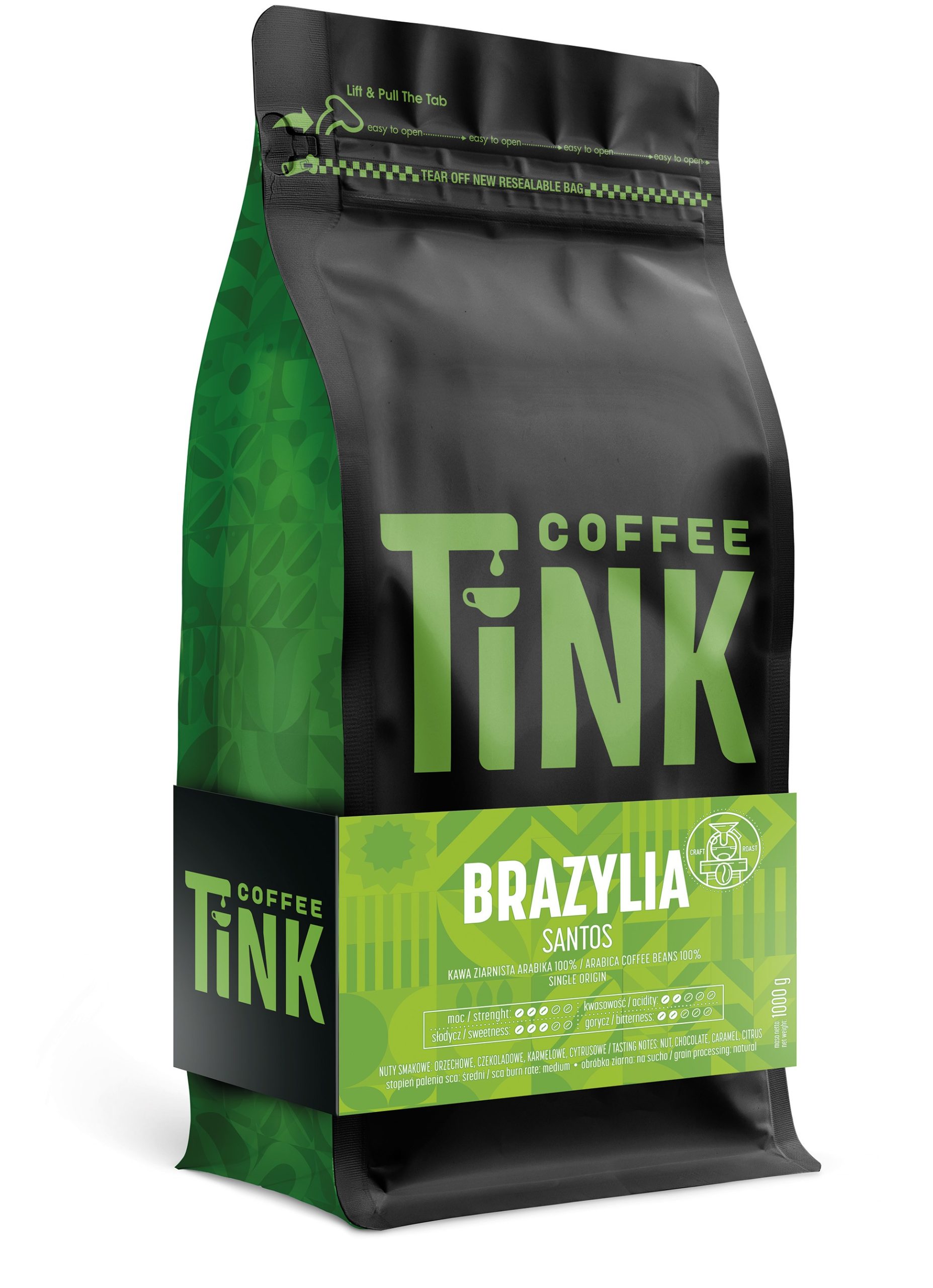 COFFEE TINK Brazylia Santos