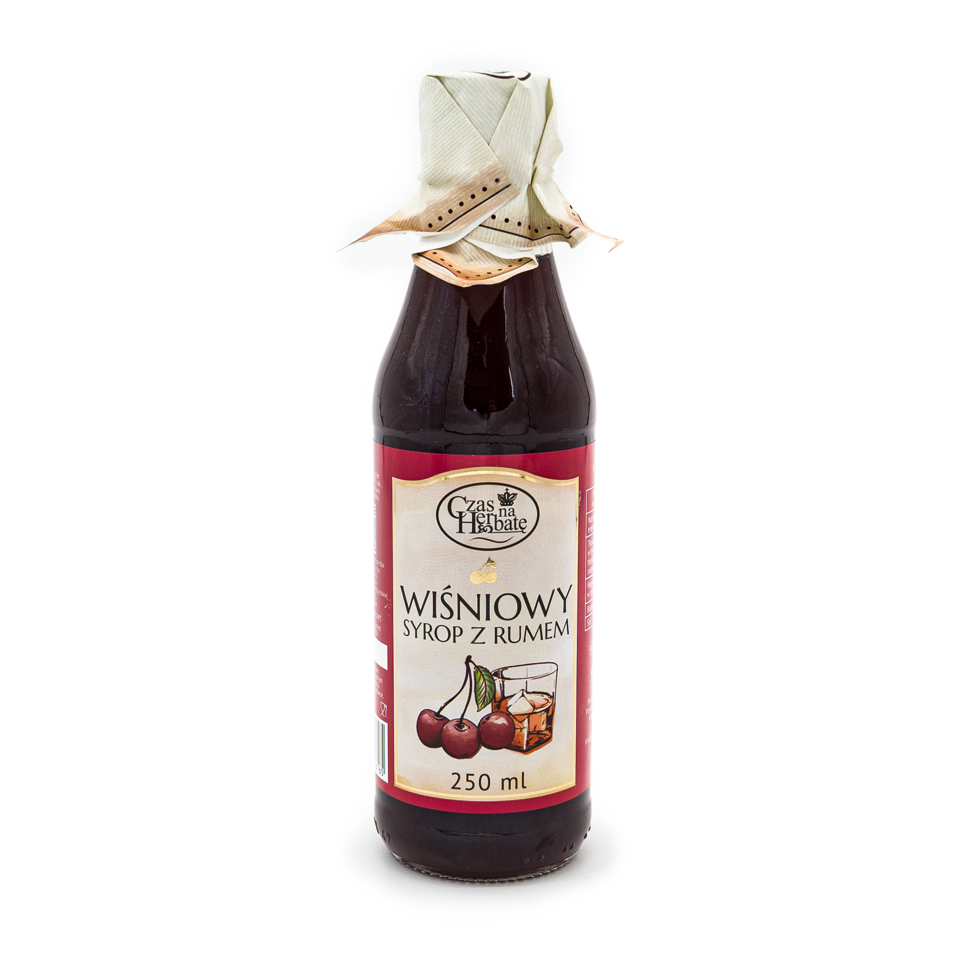 Cherry rum syrup