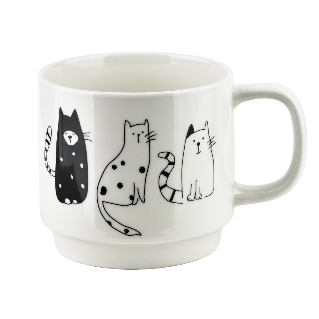 Komplet kubków na stojaku - obrazek 2