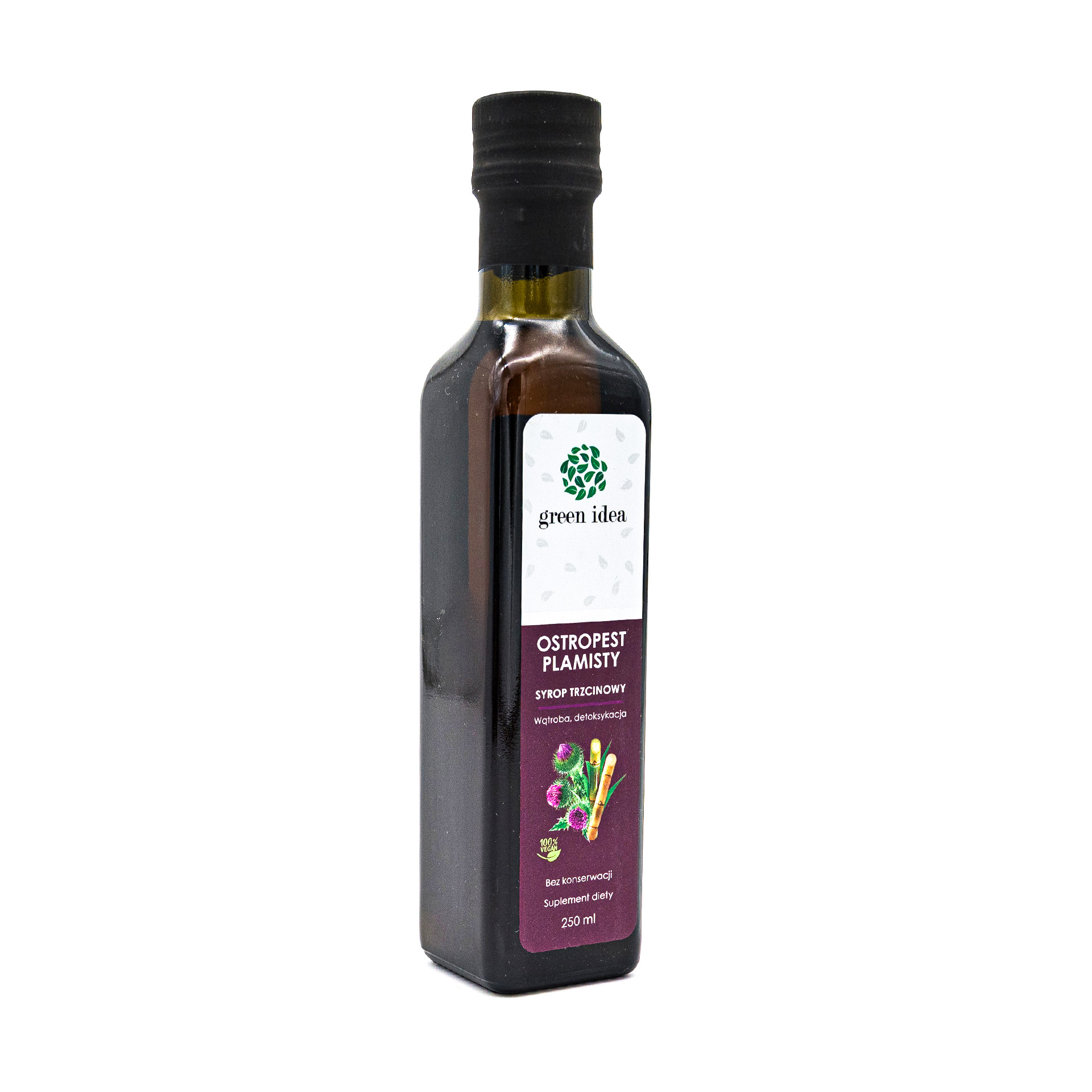 Syrop trzcinowy Aronia Czarny bez