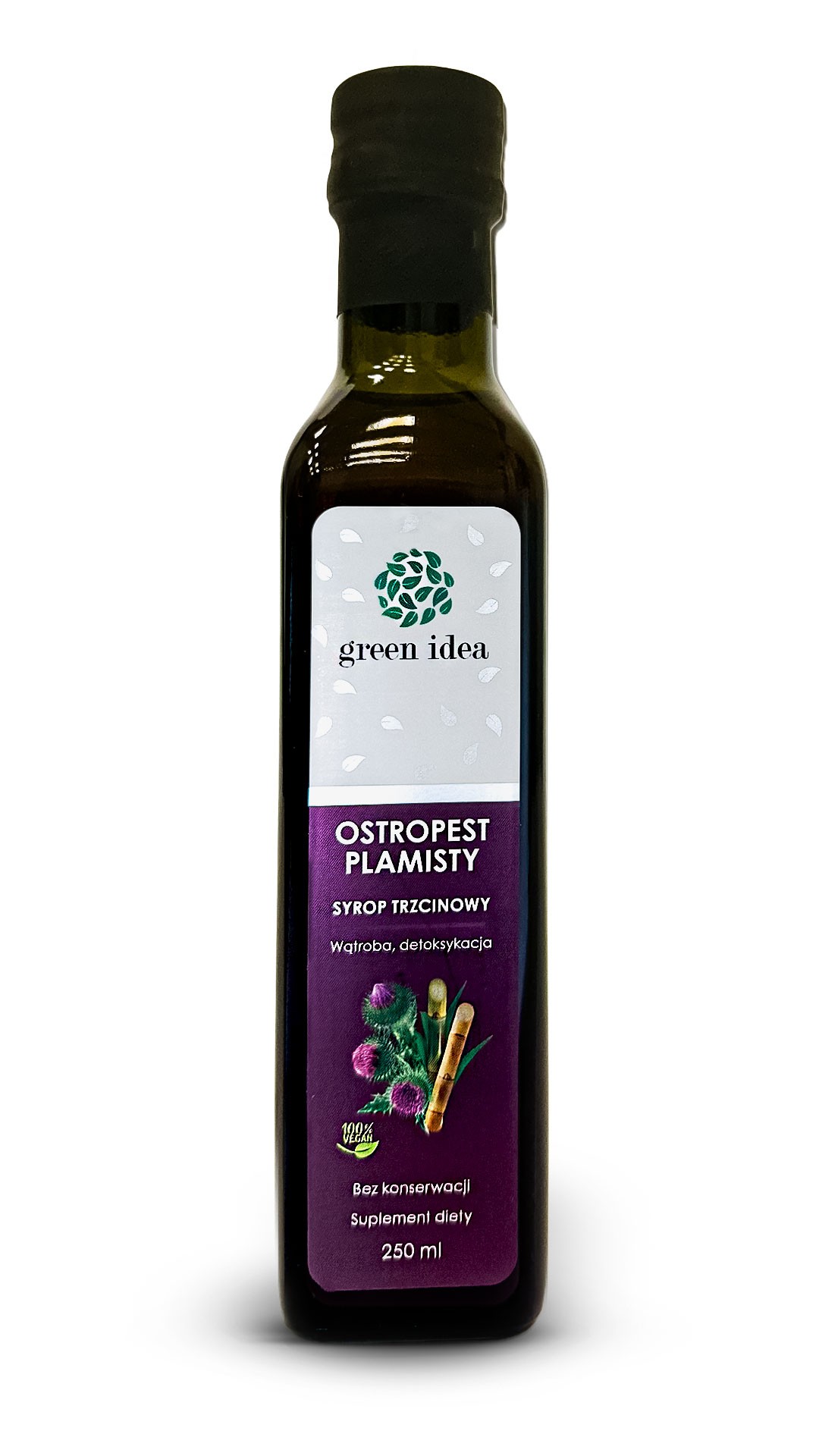 Syrop trzcinowy Ostropest plamisty 250ml