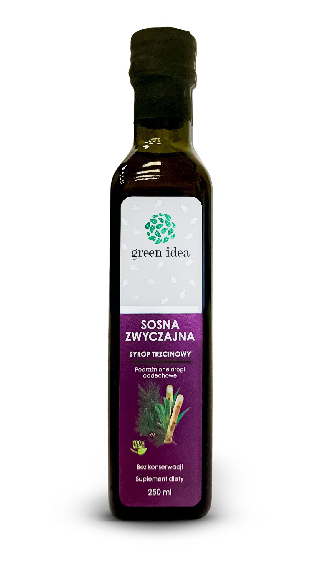 Sosna zwyczajna syrop trzcinowy 250ml