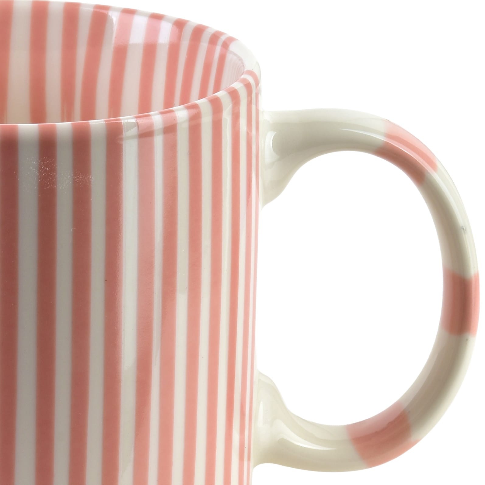 Kubek Ronnie różowe paski - obrazek 3