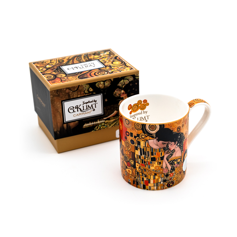 Kubek Klimt Kobieta i Mężczyzna