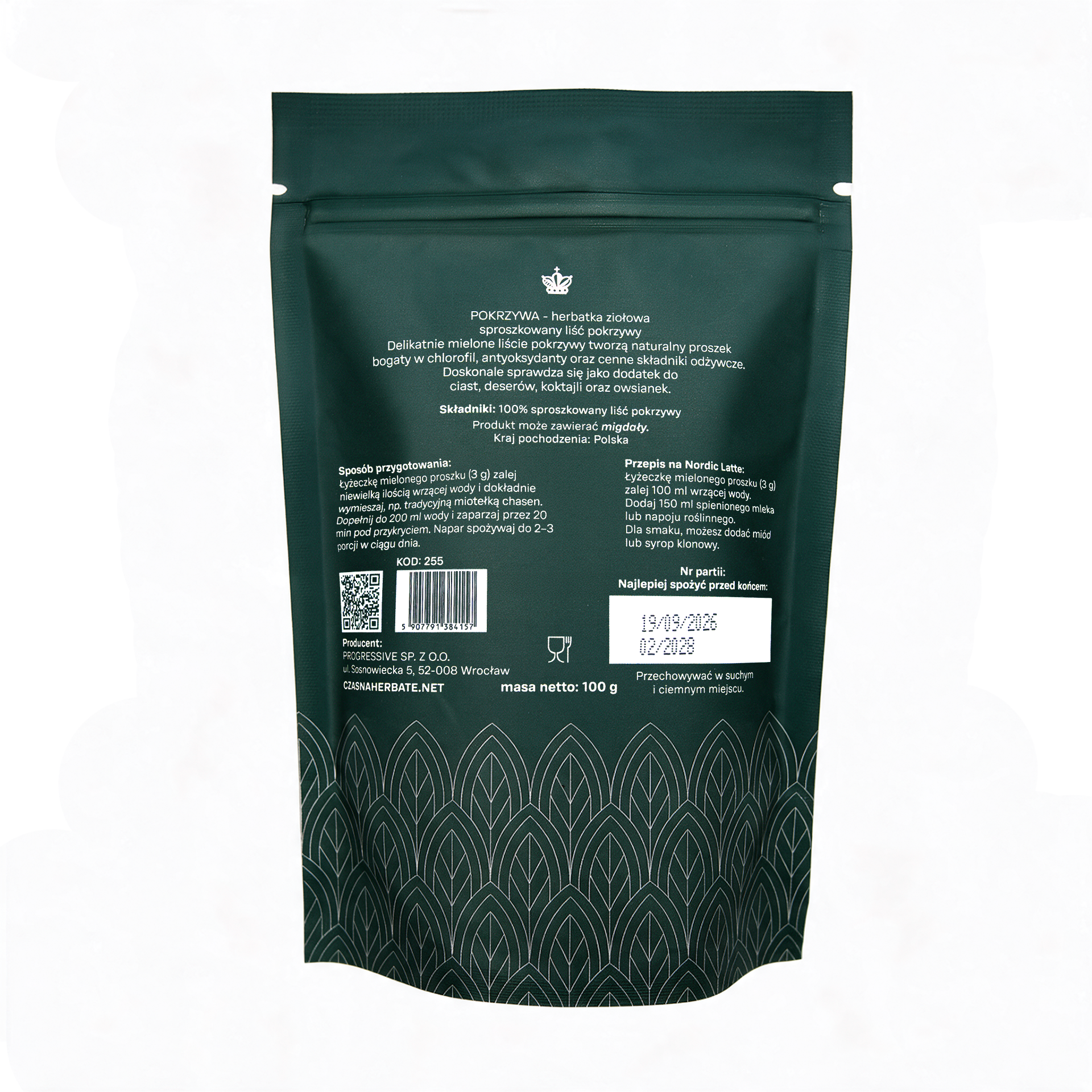 Pokrzywa herbal tea powder - obrazek 2