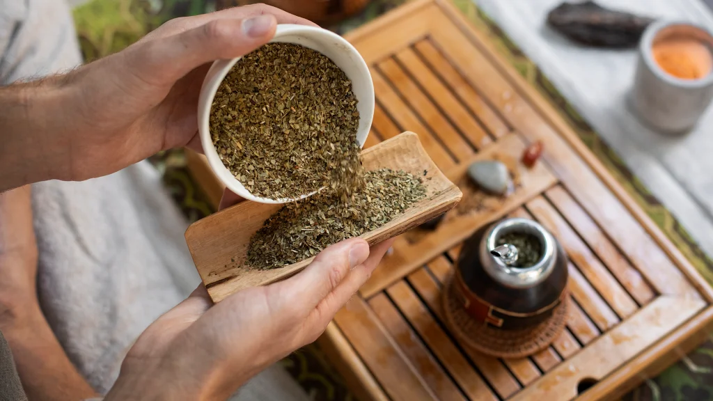 Parzenie yerba mate
