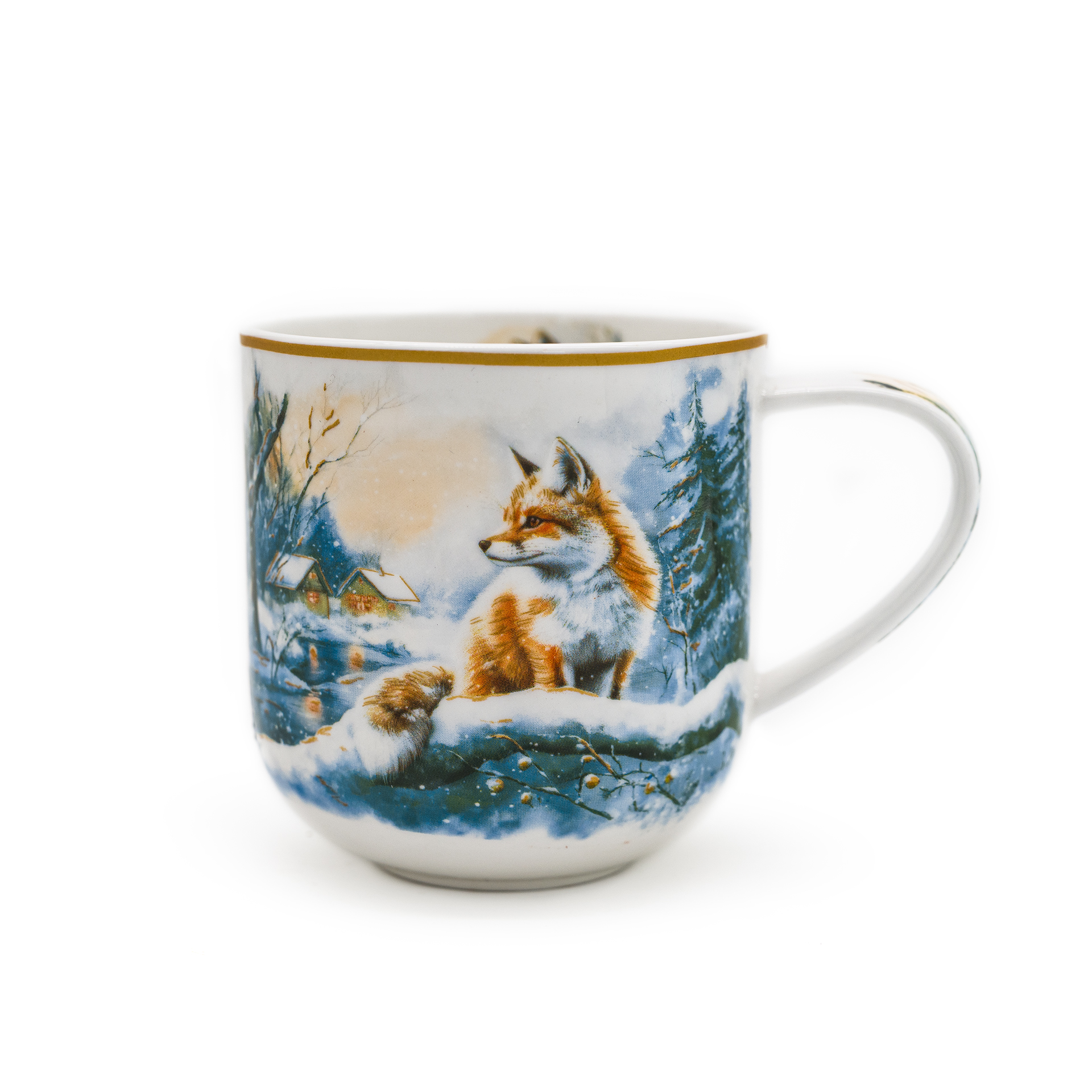 Carmani Christmas Fox Mug