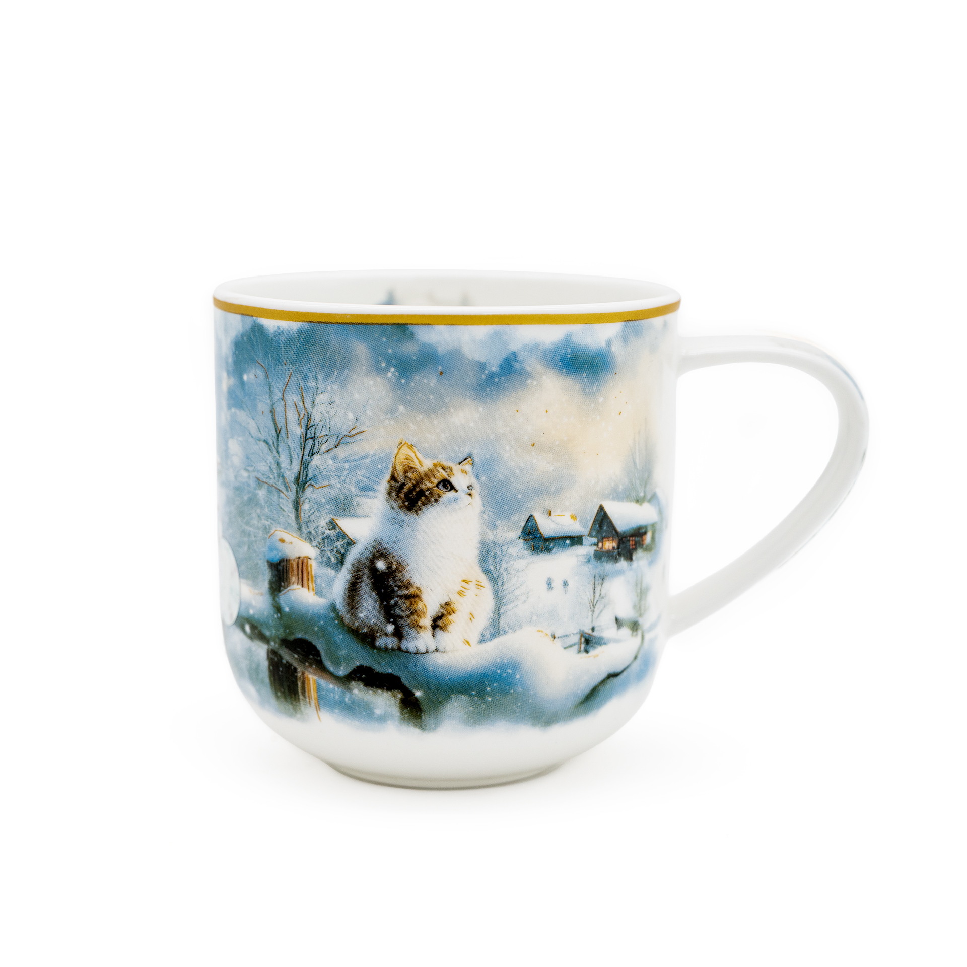Carmani Christmas Kitten Mug